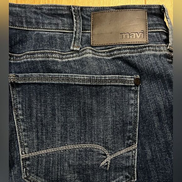 MAVI Men's Zach Straight Leg Jeans 40 x 32 Dark Wash - Picture 5 of 9